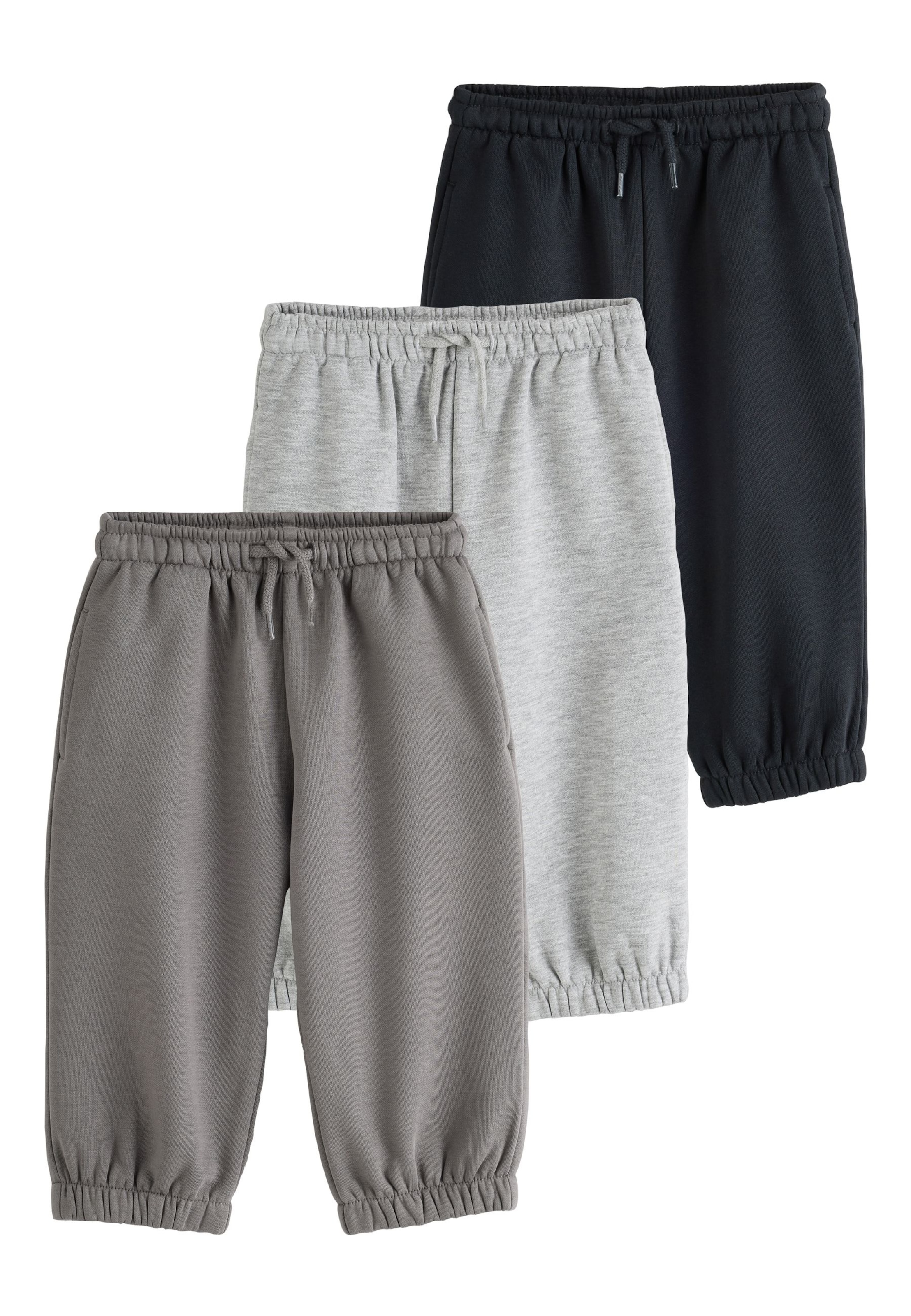 Effilé Pantalon Next en gris : devant