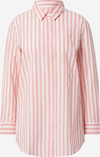 SCHIESSER Pajama Shirt 'Pyjama Story' in Coral / natural white, Item view