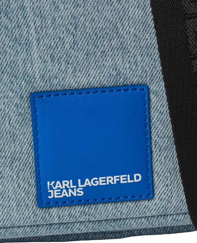 KARL LAGERFELD JEANS Umhängetasche in Blau Taubenblau YR7885