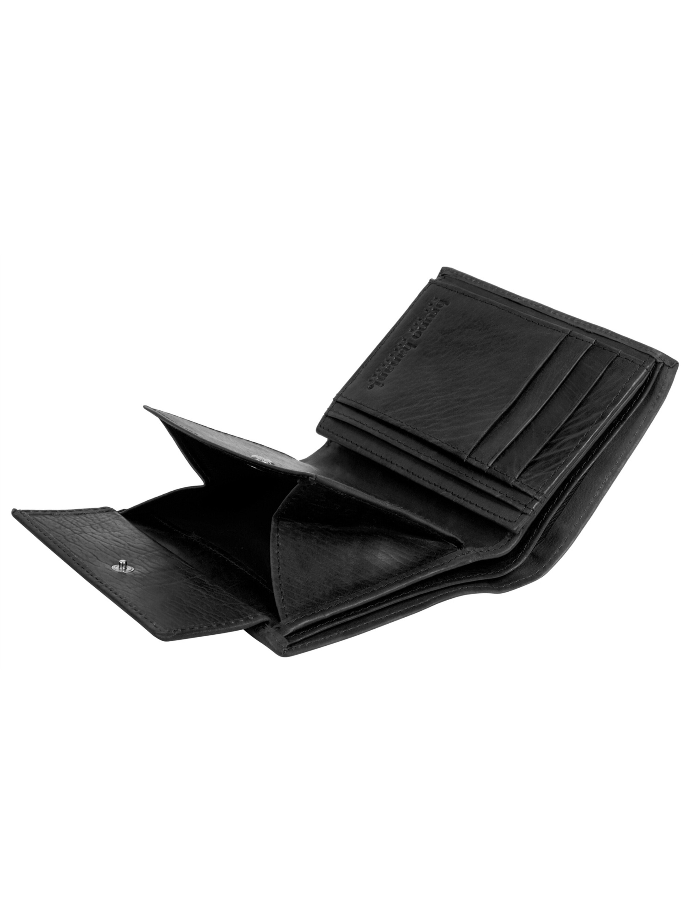 Bruno Banani Portemonnaie 'Bruno Banani Geldbörse'‌‌‌‌‌ in Schwarz