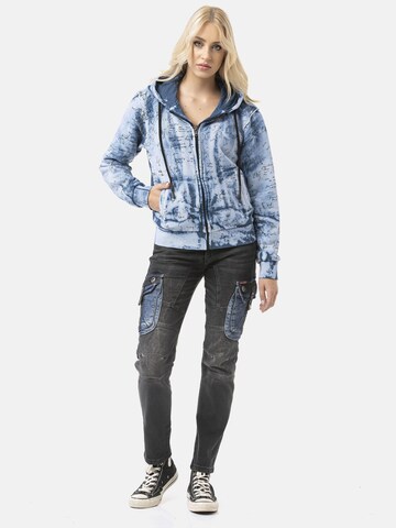 Veste de survêtement 'WL379' CIPO & BAXX en bleu