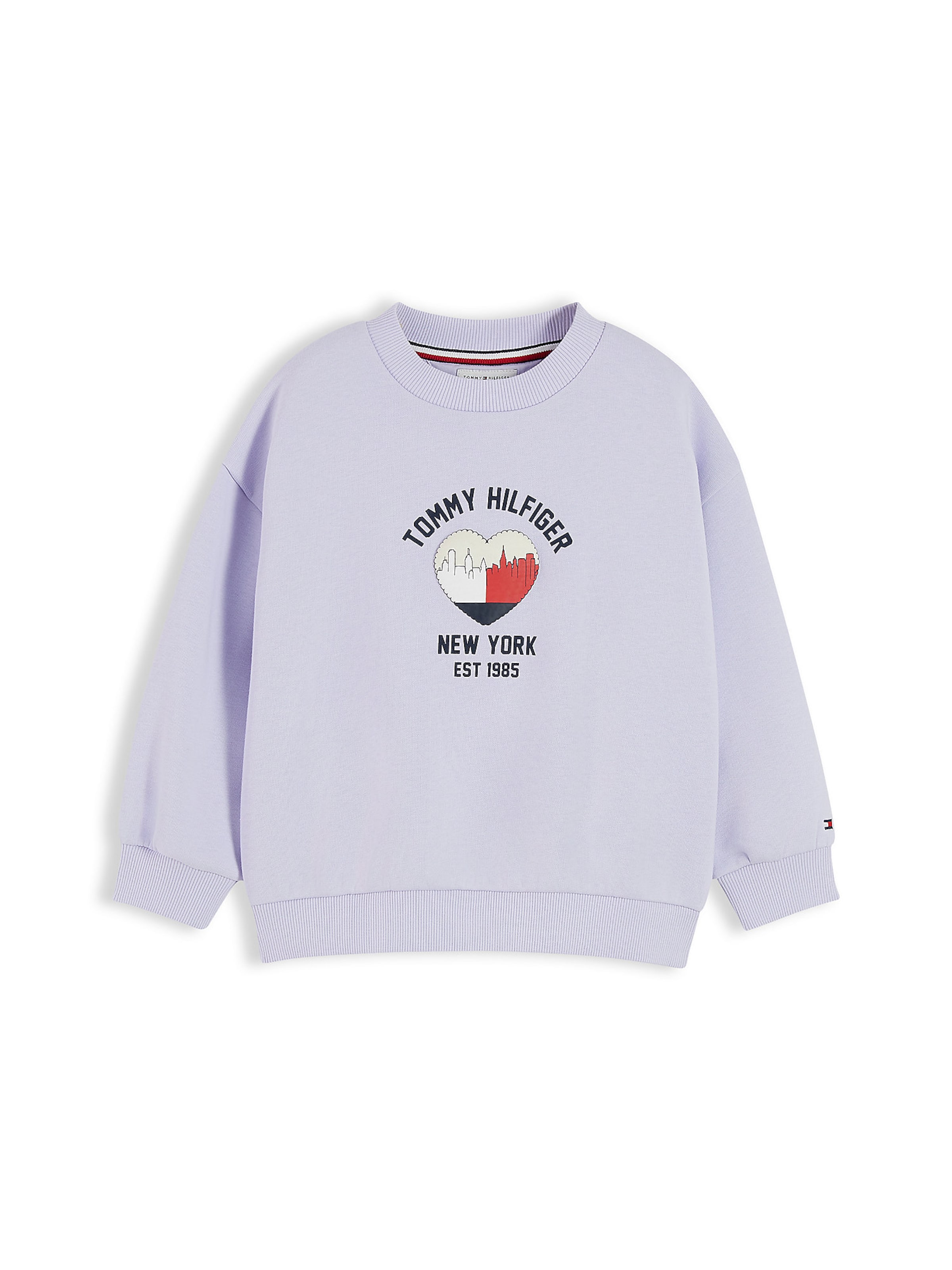 TOMMY HILFIGER - Sweatshirt em roxo: frente