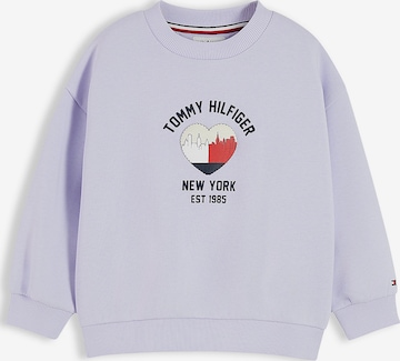 TOMMY HILFIGER Collegepaita värissä lila: etupuoli