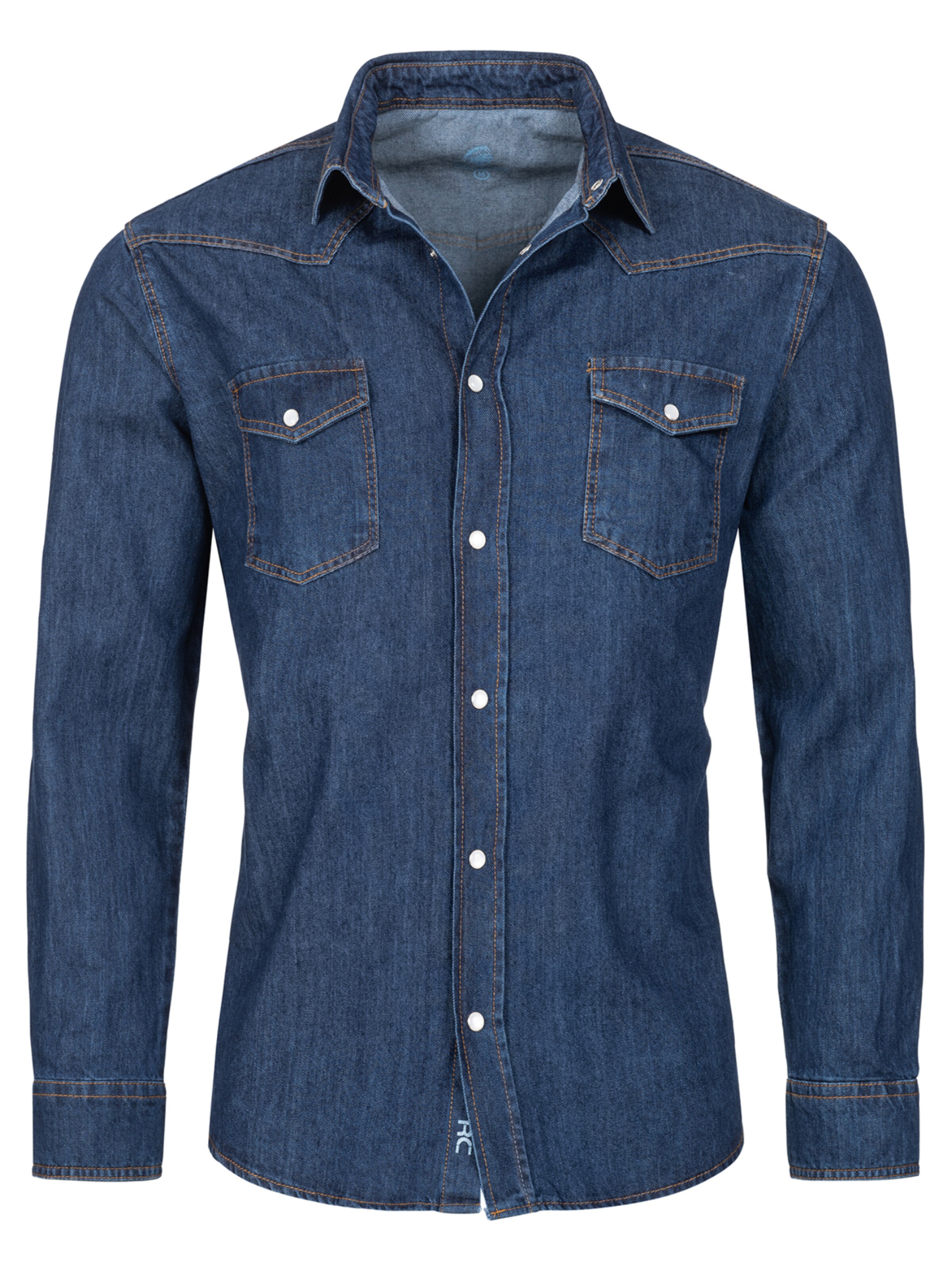 Rock Creek Button Up Shirt in Blue, Item view