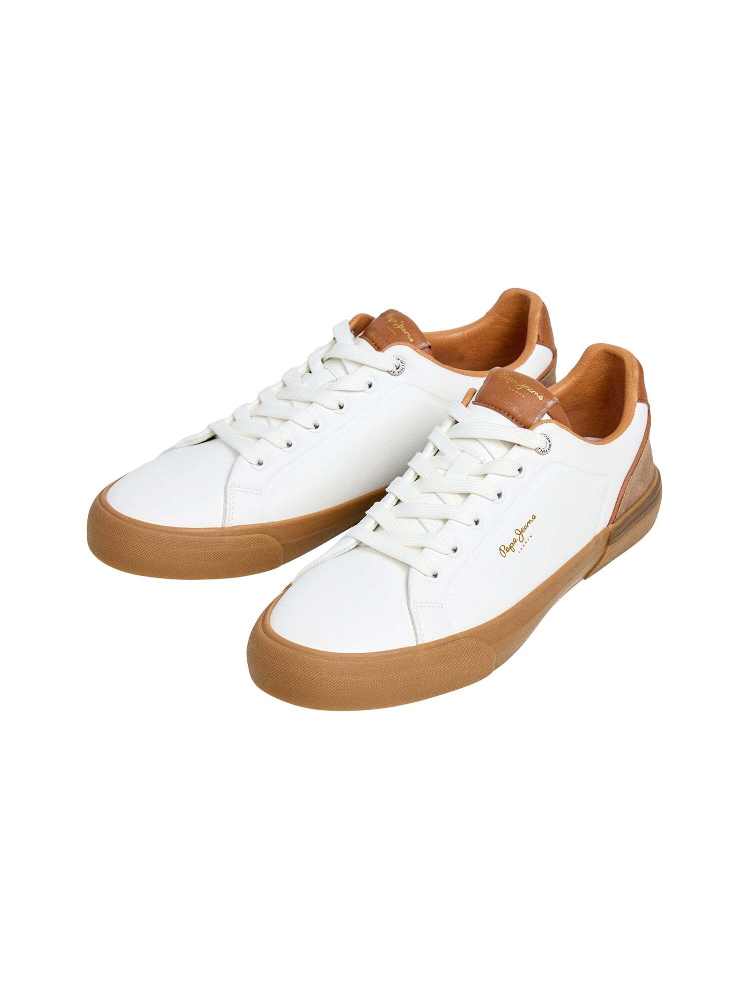 Sneaker bassa 'Kenton Once' di Pepe Jeans in bianco