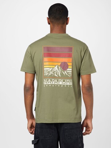 T-Shirt 'Bolivar' NAPAPIJRI en vert