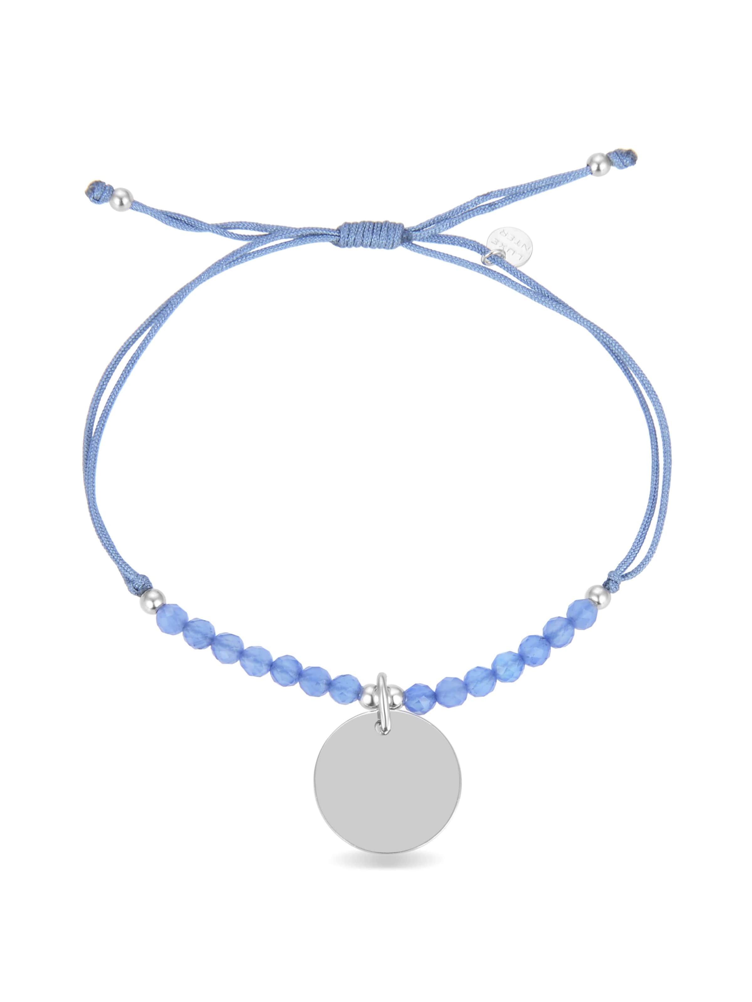Luxenter - Pulsera 'Mi Sol' en azul: frente