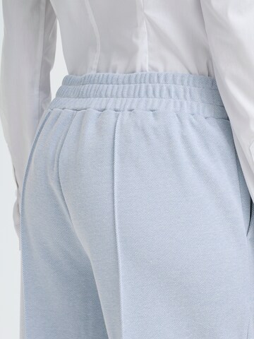 ICHIFlared/zvonoliki kroj Hlače 'IHKATE' - plava boja