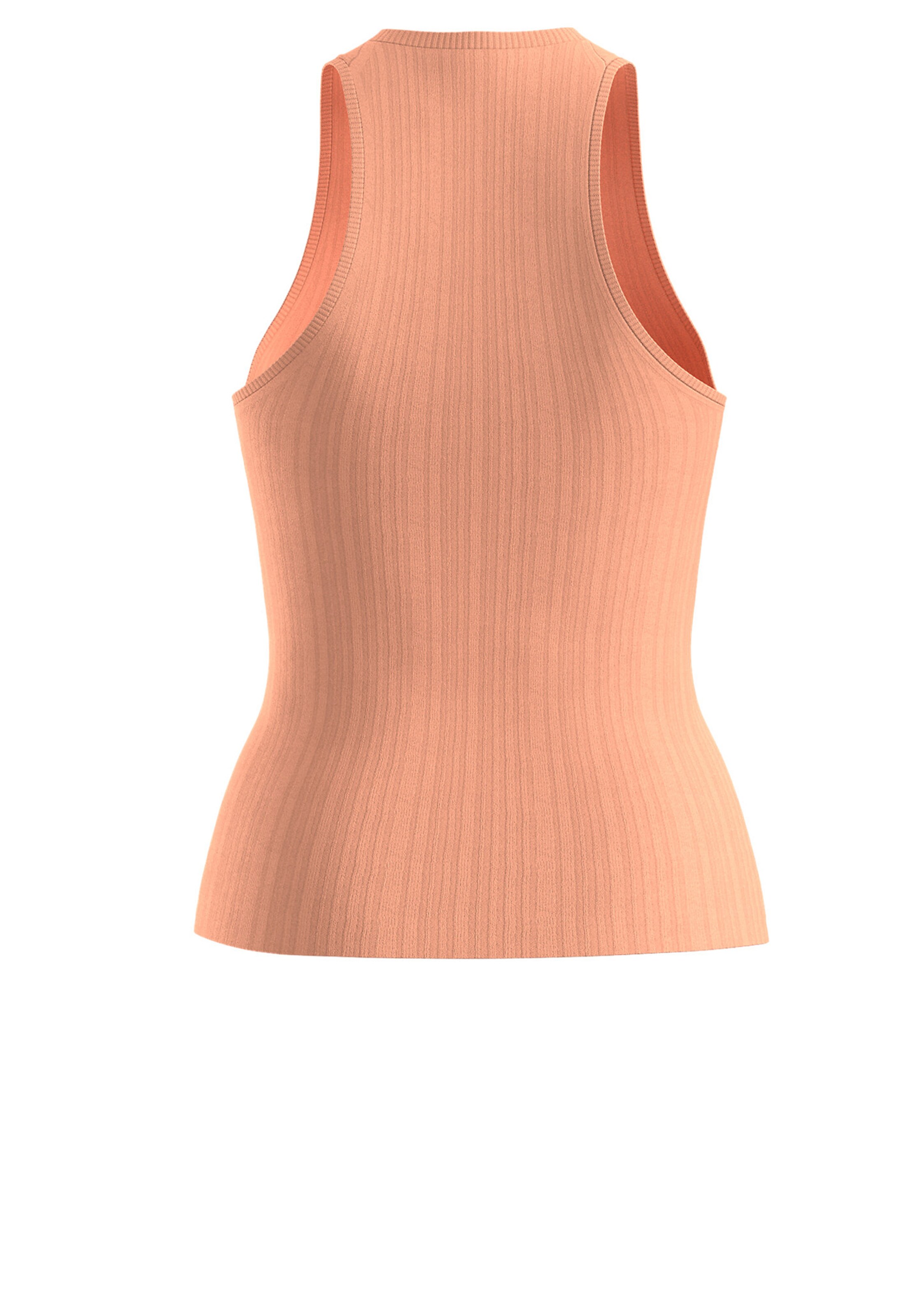 HUGO Gebreide top 'Sarepla' in Oranje