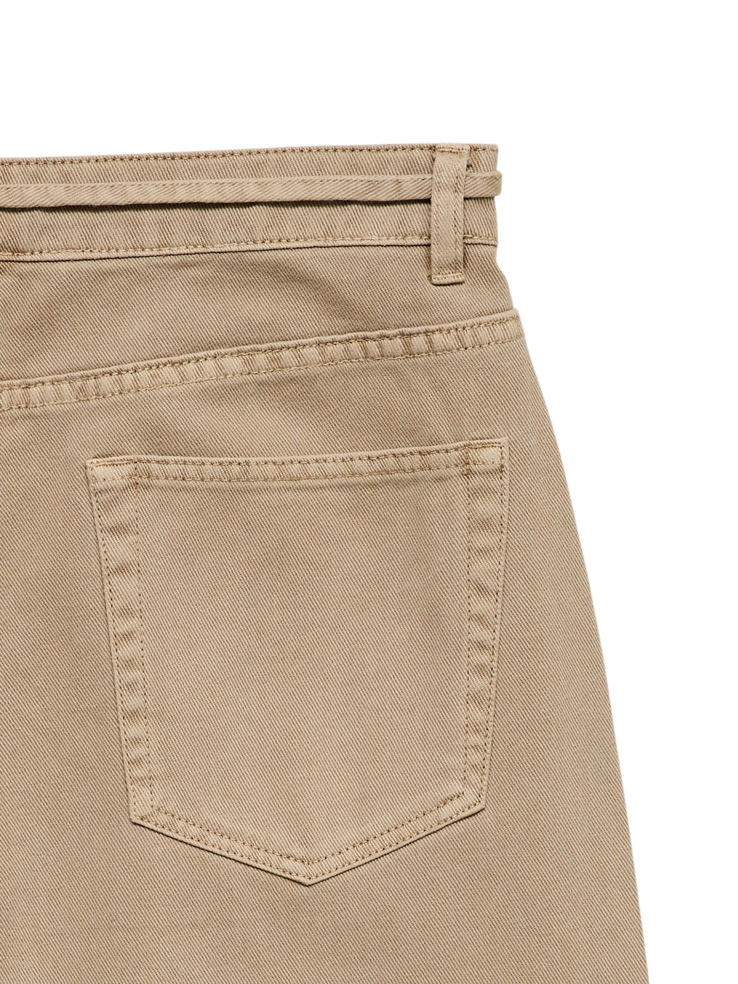 VERO MODA Wide leg Jeans 'VMWien' in Brown