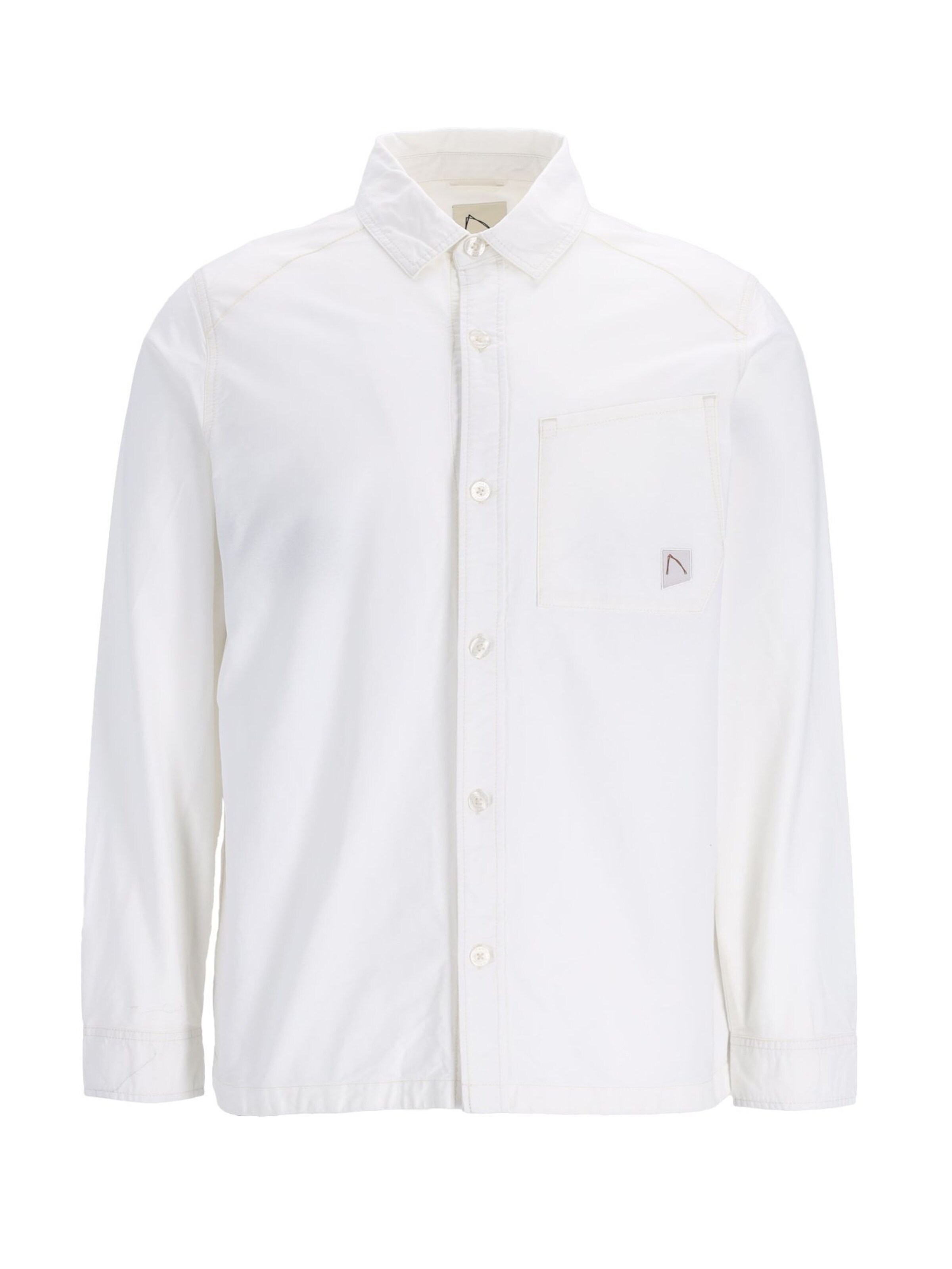 CHASIN' Regular Fit Hemd 'Axel Oxford' in Weiß: Vorderseite