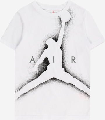Jordan Shirt 'JUMPMAN' in Wit: voorkant