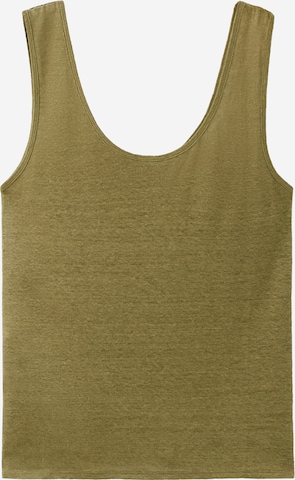 MANGO Top | zelena barva: sprednja stran