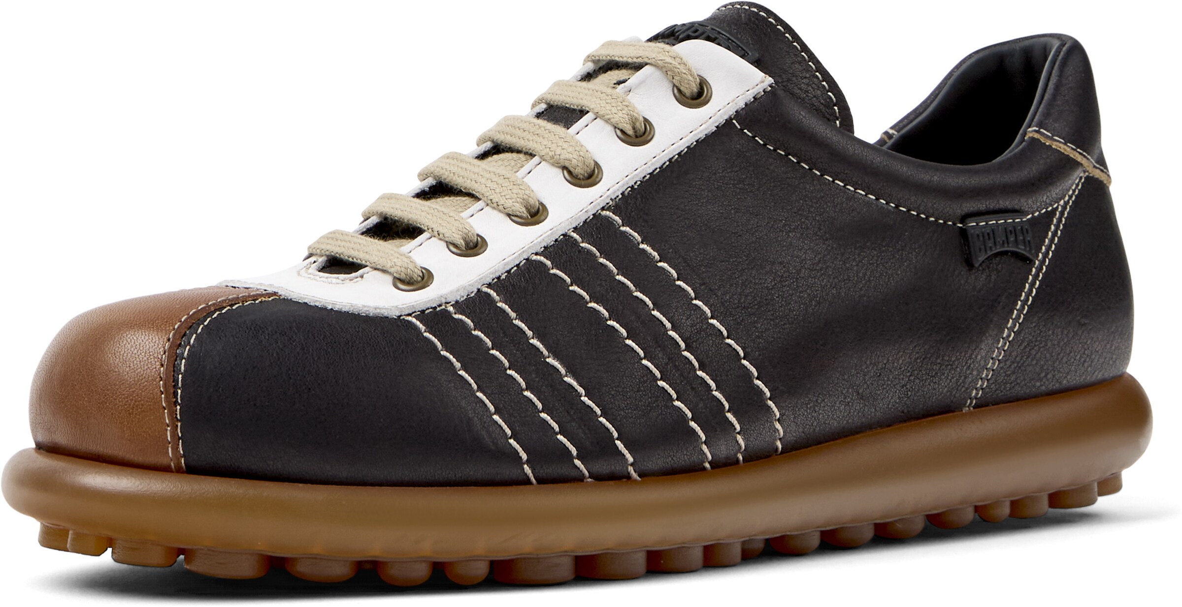 Sneaker bassa 'Pelotas Ariel' di CAMPER in nero: frontale