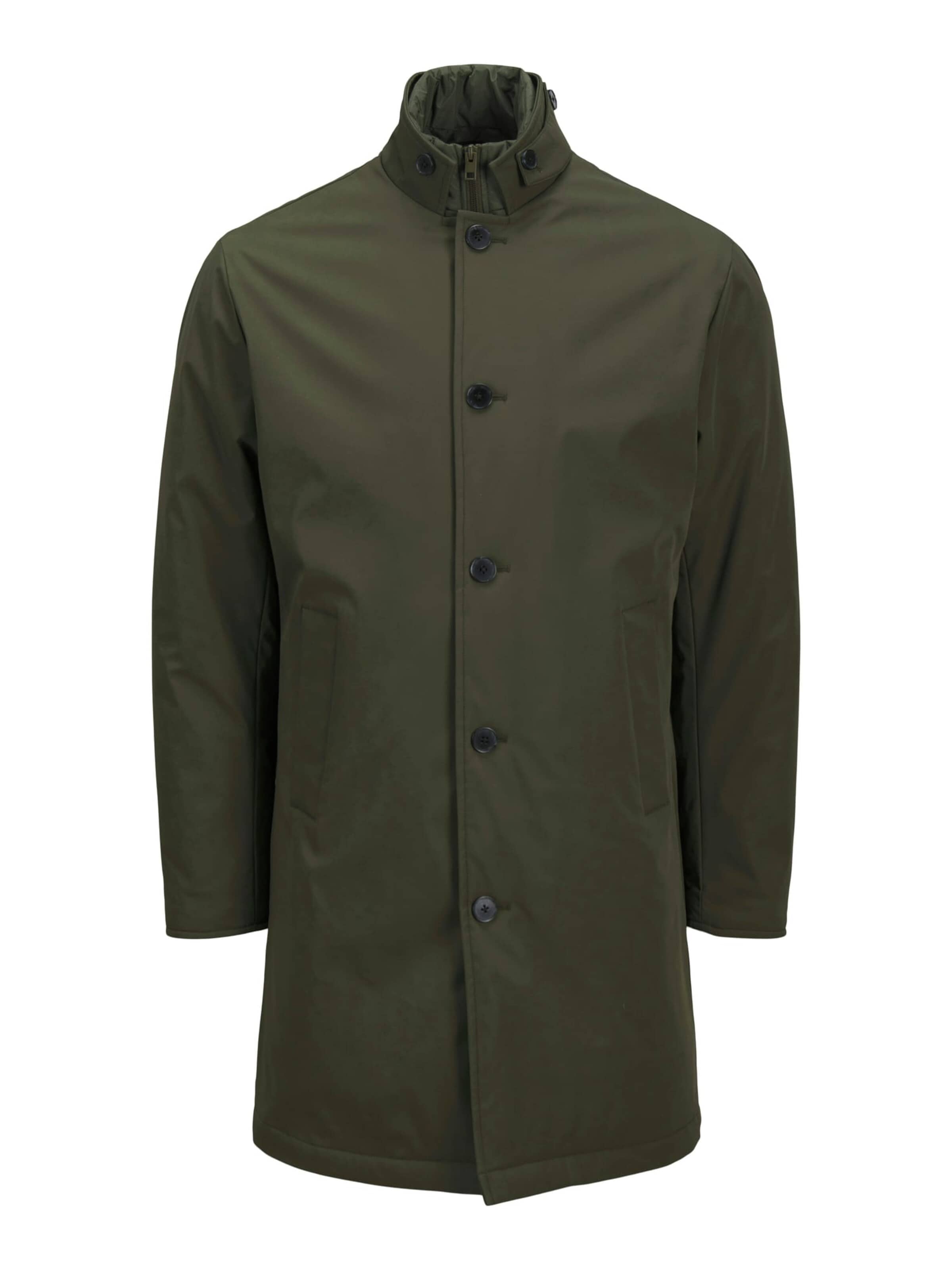 JACK & JONES Winterjas 'blaremy' in Groen: voorkant