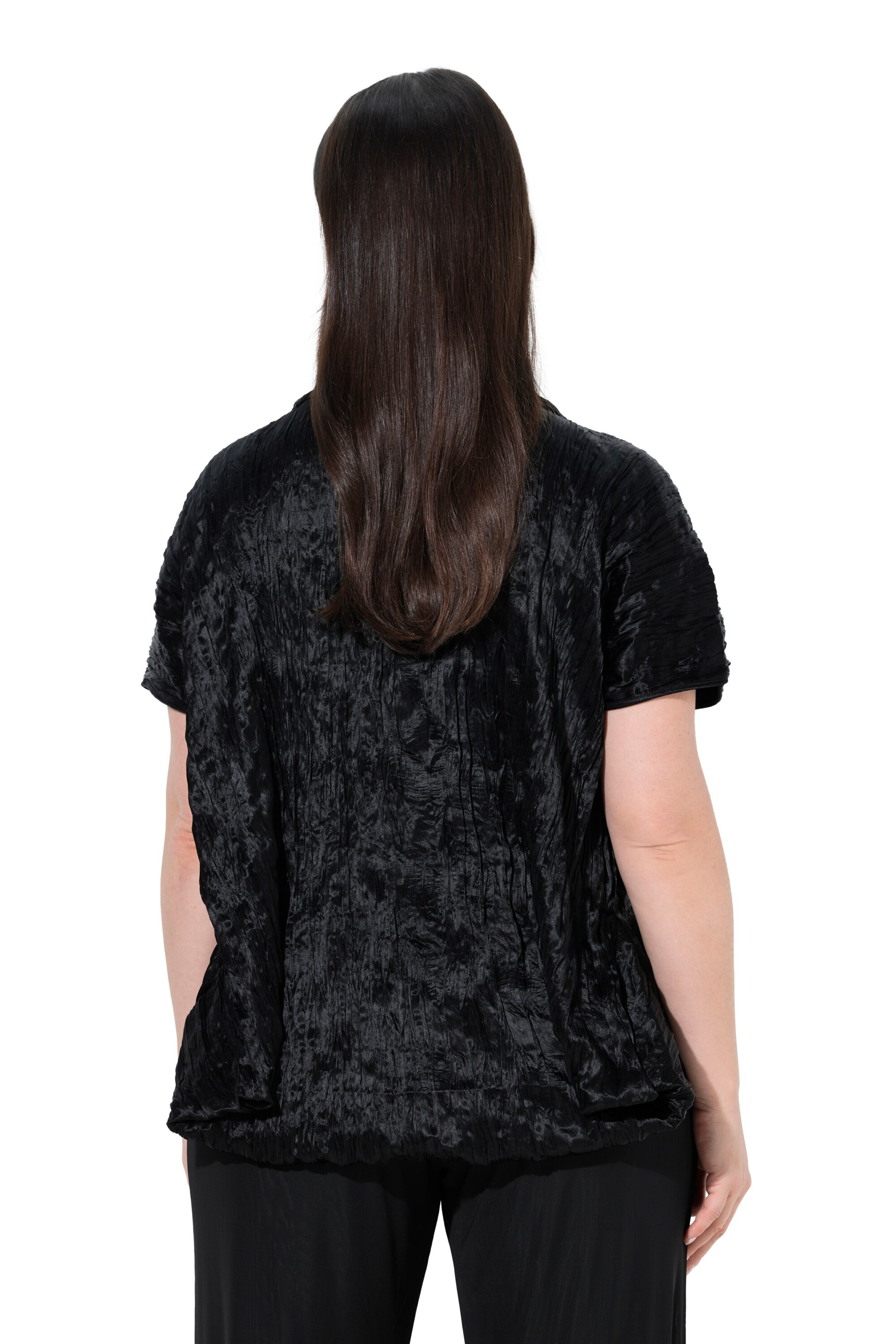 Ulla Popken Bluse in Schwarz