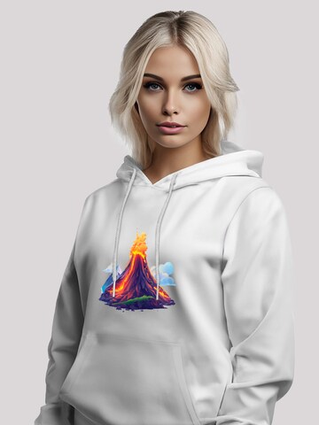 F4NT4STIC Sweatshirt 'Vulkanausbruch' in White