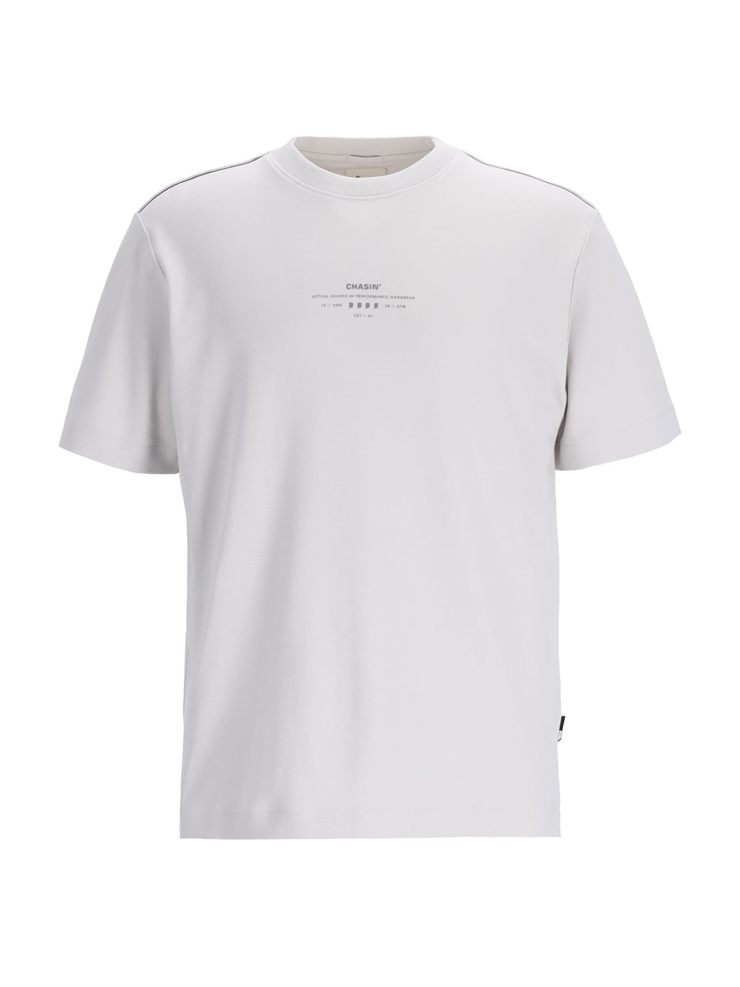 T-Shirt 'Dot' CHASIN' en gris : devant