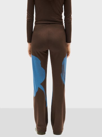 Thinking MU Loose fit Trousers 'Naia' in Brown