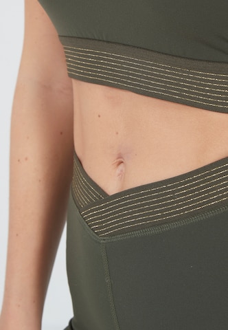 Athlecia Slimfit Sporthose 'Feliz' in Grün