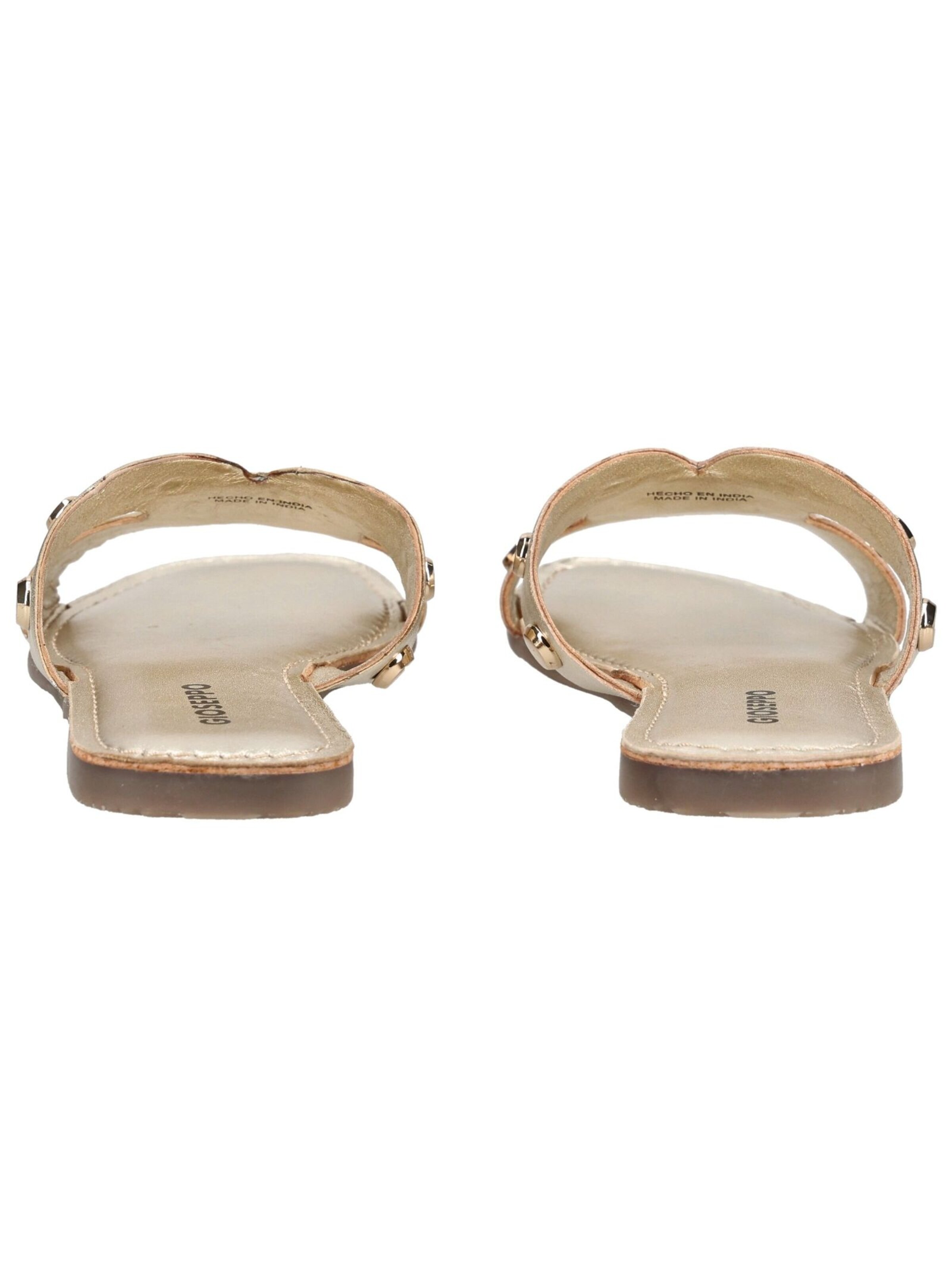 GIOSEPPO Strap sandal in Gold