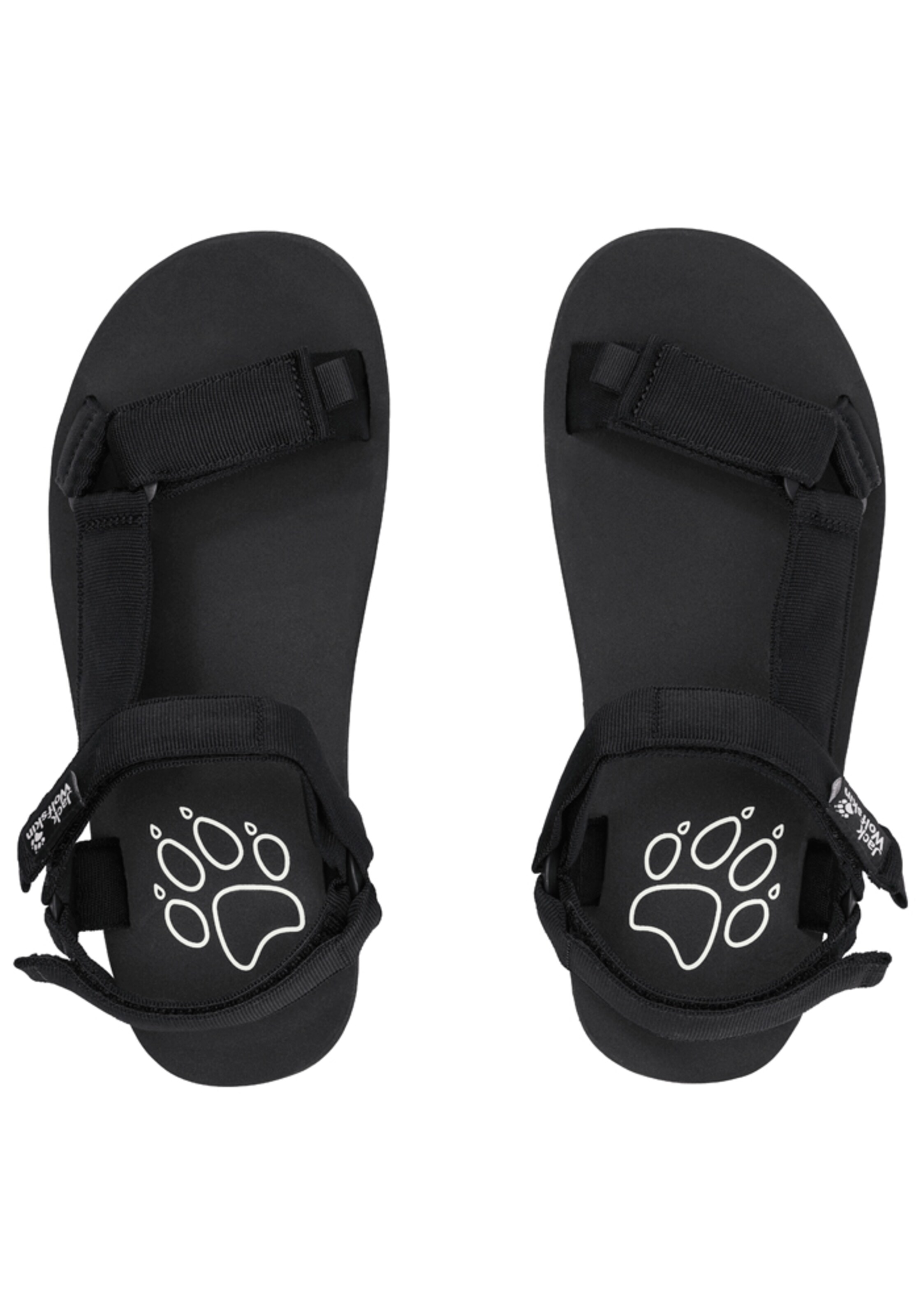 JACK WOLFSKIN Sandals in Black