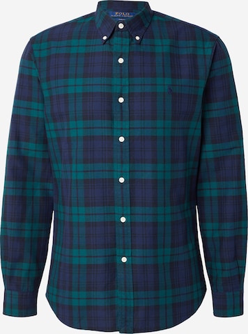 Polo Ralph Lauren Regular Fit Paita 'CLASSIC' värissä sininen: etupuoli