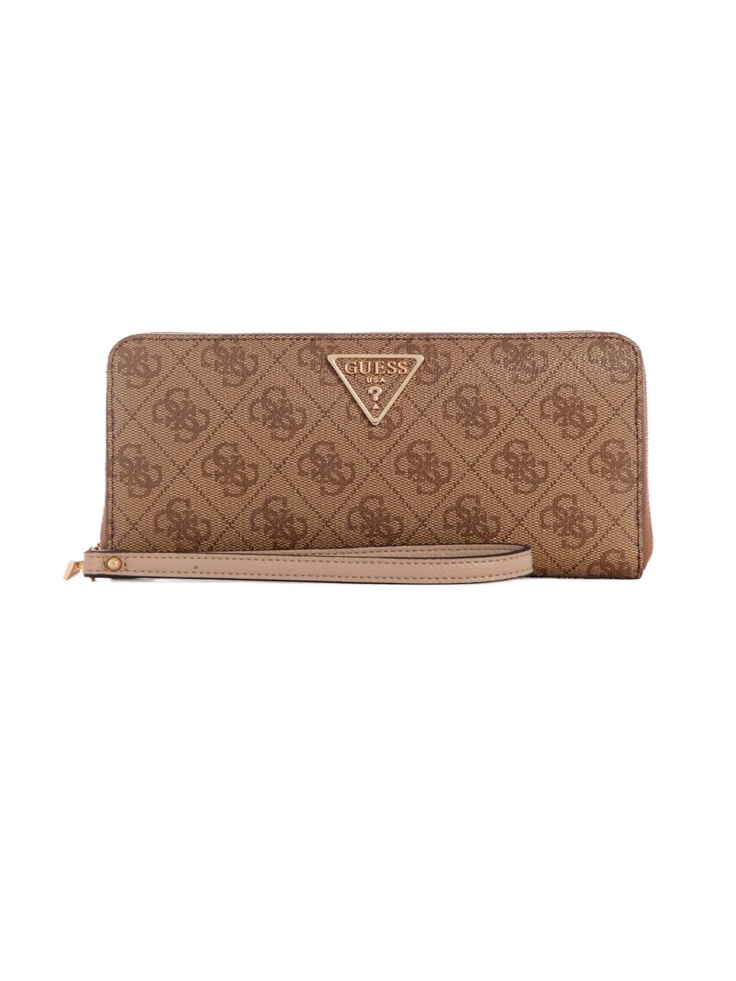 GUESS Wallet 'Laurel II' in Brown: front