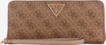 GUESS Wallet 'Laurel II' in Brown: front