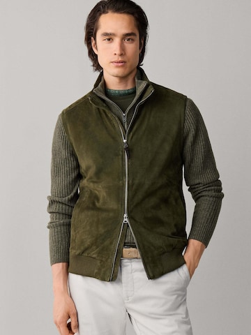 Gilet di Hackett London in verde: frontale