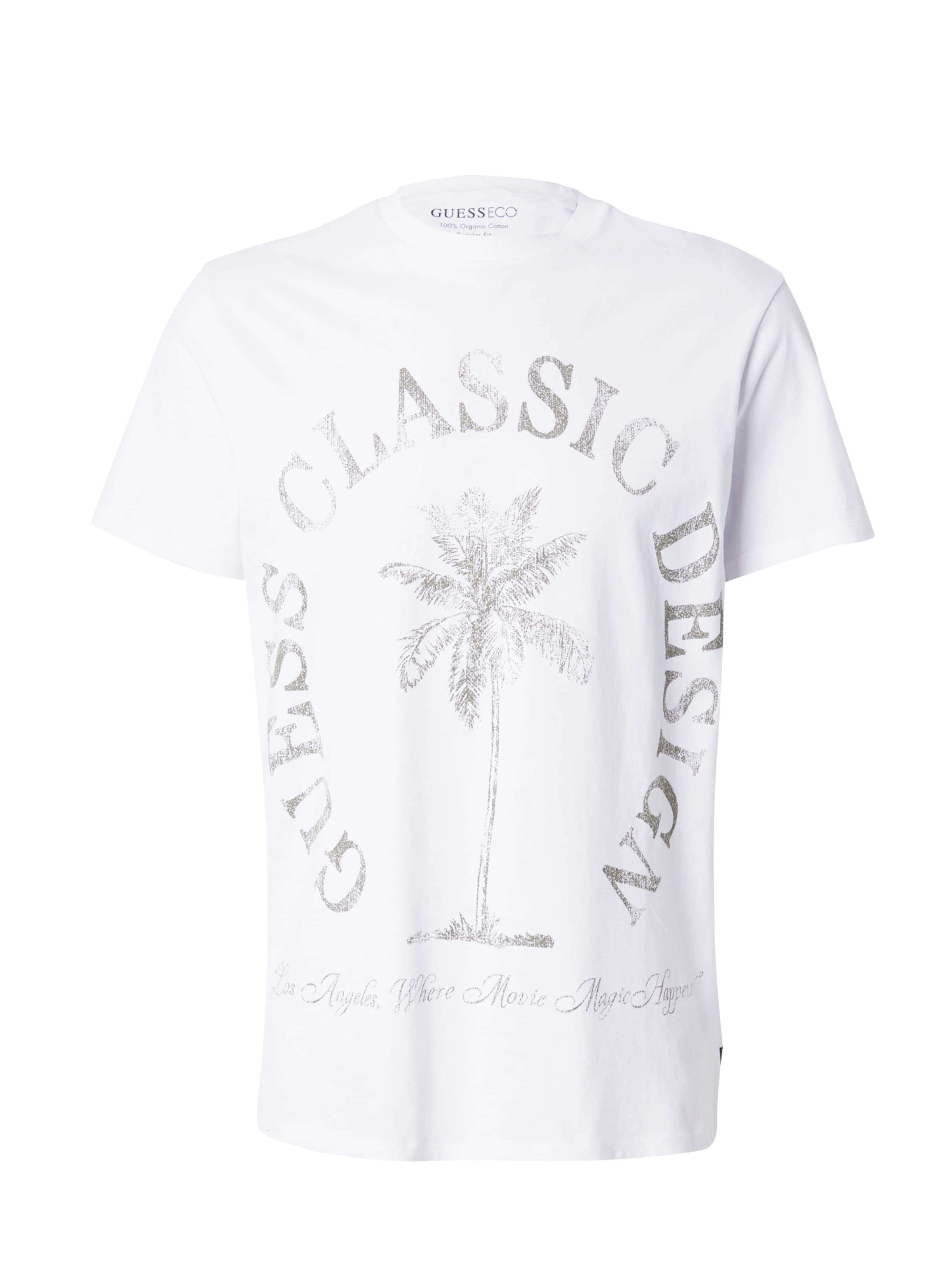 GUESS Originals Tričko - Biela: predná strana