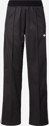 Pantalon 'Firebird' ADIDAS ORIGINALS en noir : devant