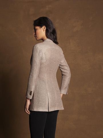 Vulto Blazers 'Silk Bouclé Jacket' in Beige