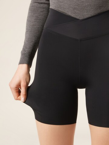 CALZEDONIA Skinny Shorts 'Ultra Light' in Schwarz