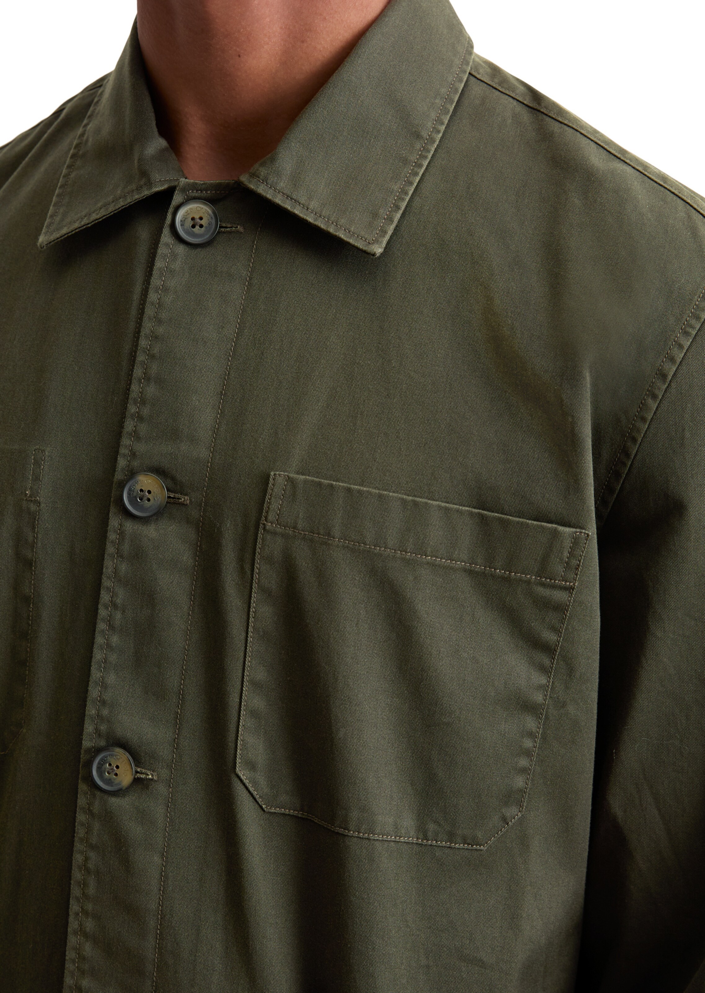 Marc O'Polo Regular fit Button Up Shirt in Green