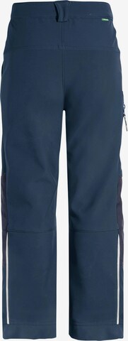 VAUDE Regular Outdoor broek 'Rondane' in Blauw