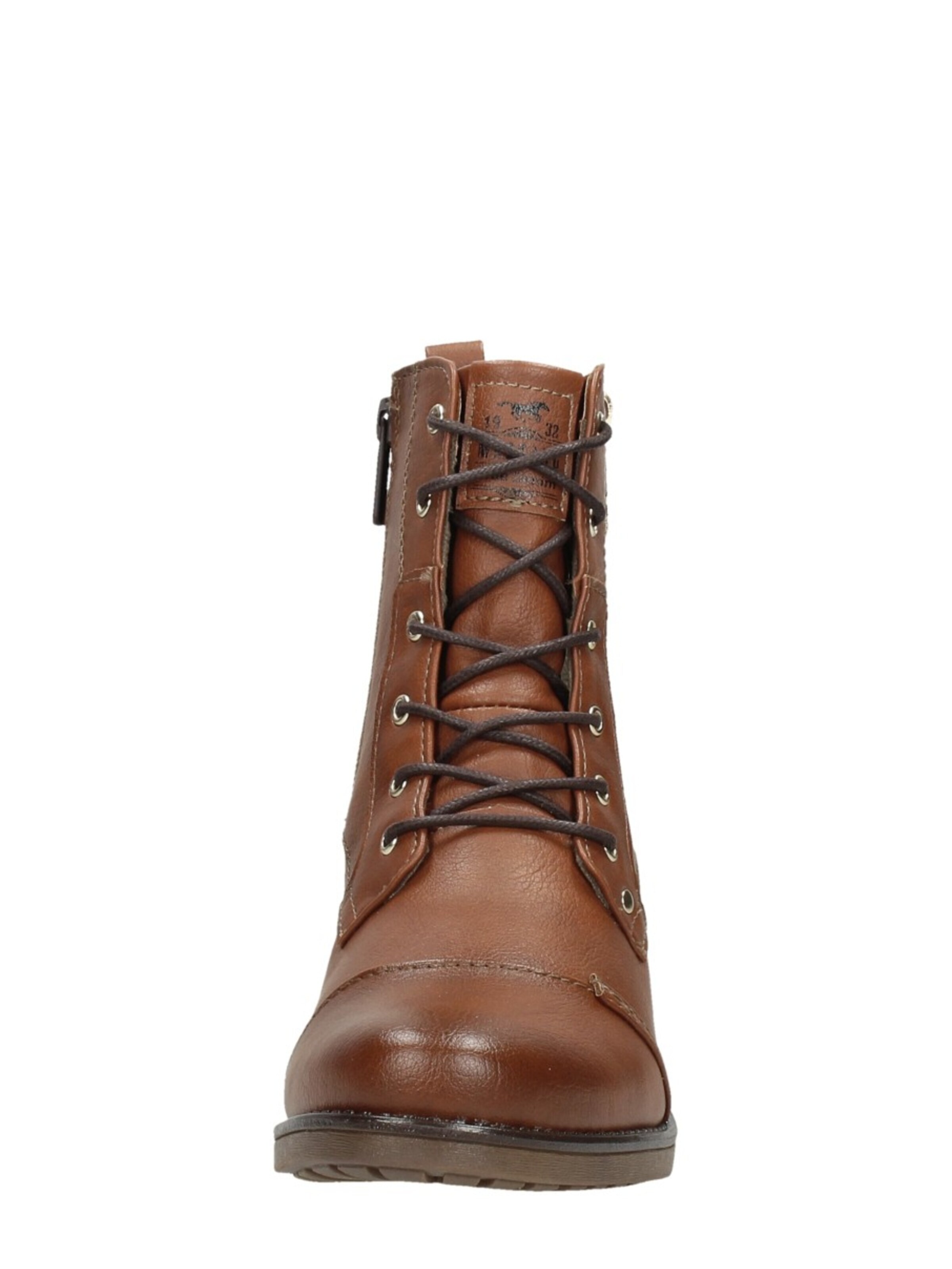 Chaussure à lacets 'Veterschoenen Hoog' MUSTANG en marron