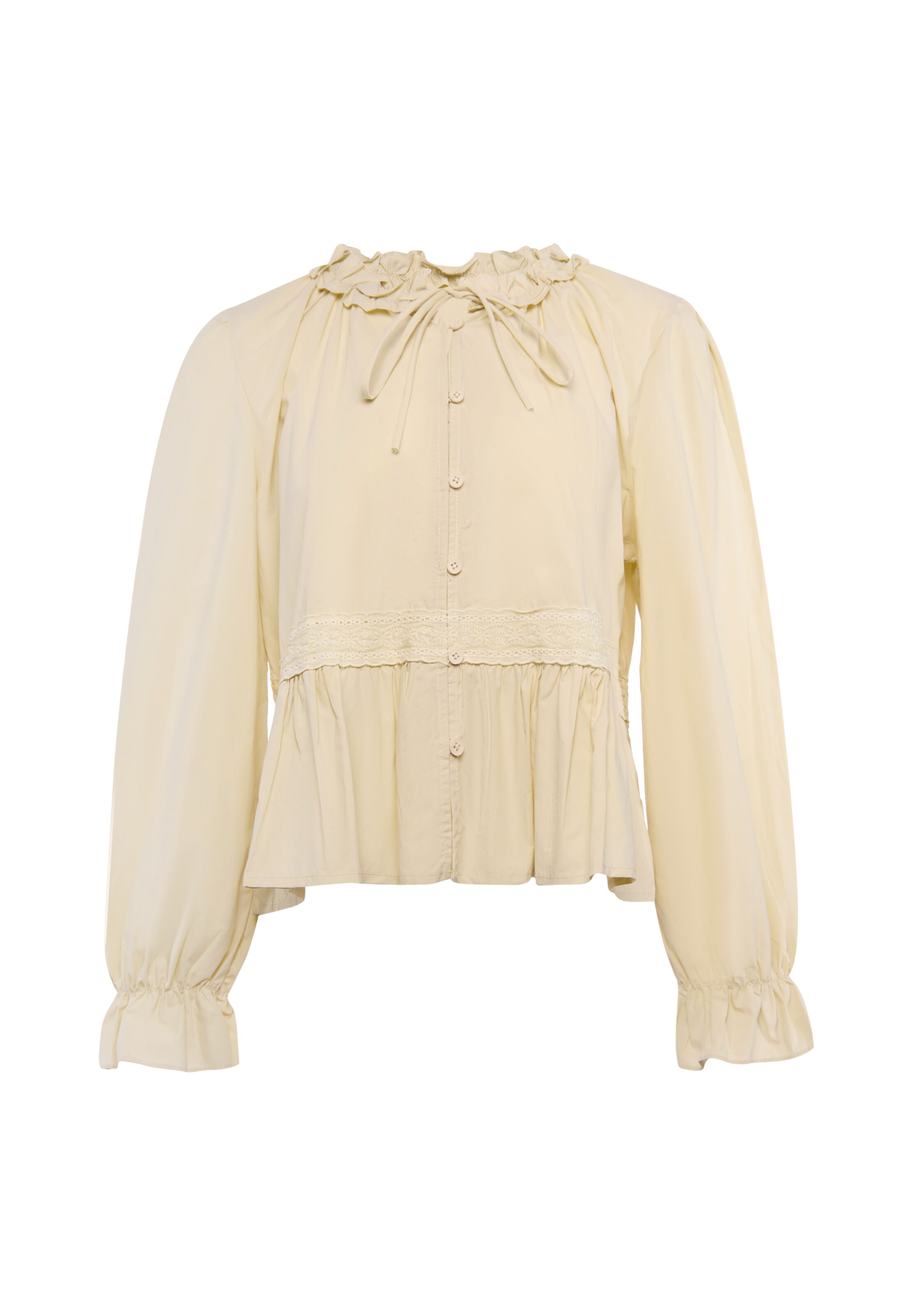 IZIA - Blusa en amarillo: frente