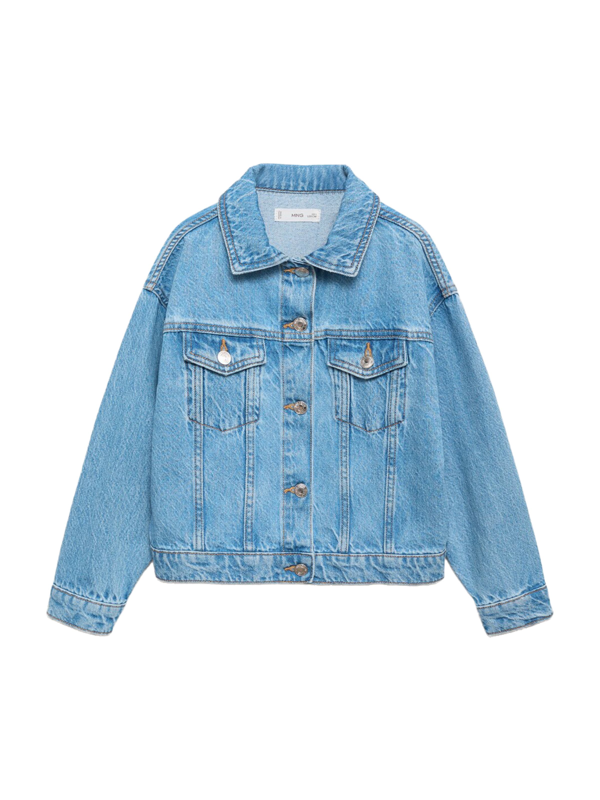 MANGO KIDS Overgangsjakke 'ALICE' i blå: forside