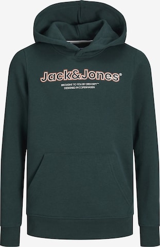 Sweat Jack & Jones Junior en vert : devant