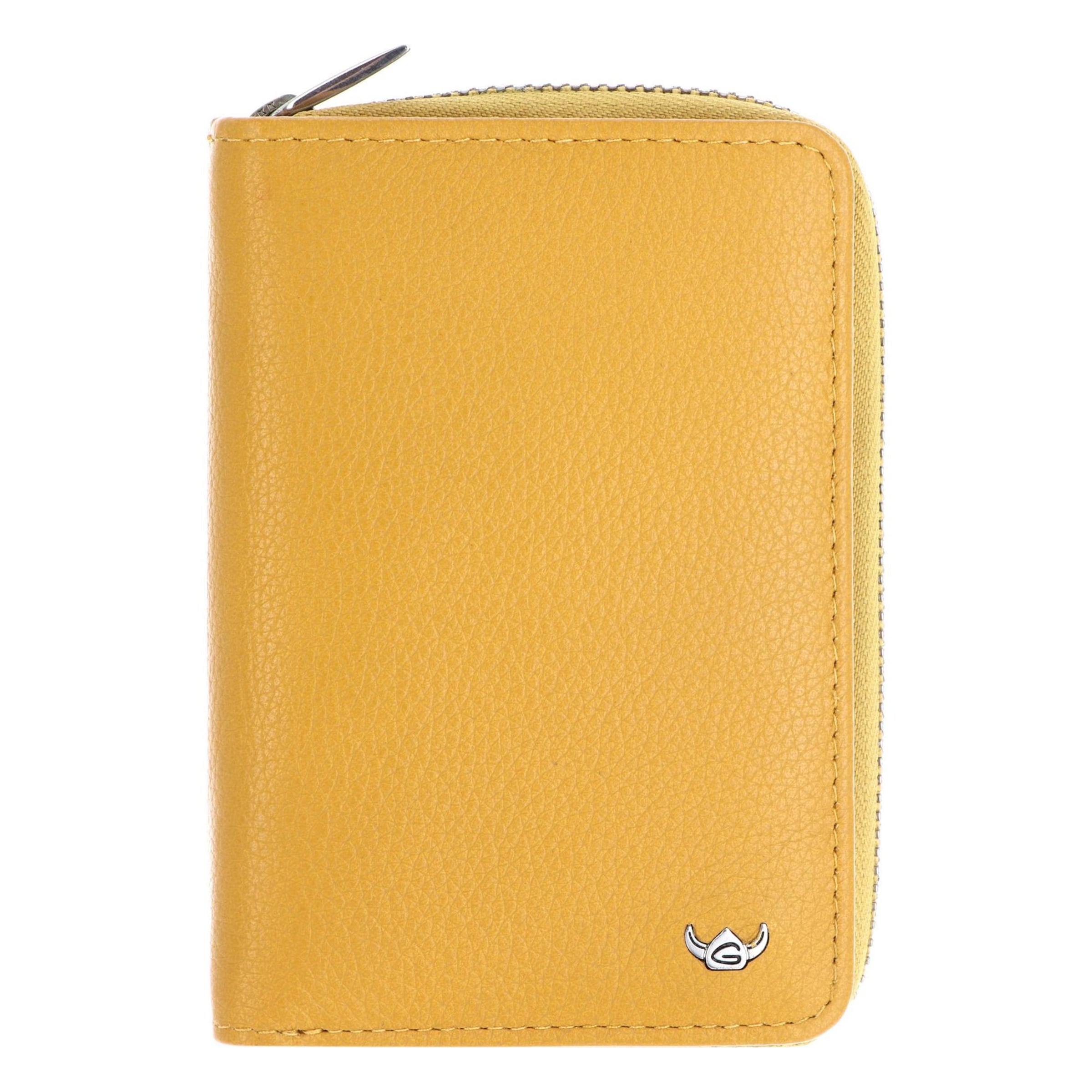 Porte-monnaies 'Madrid' GOLDEN HEAD en jaune : devant