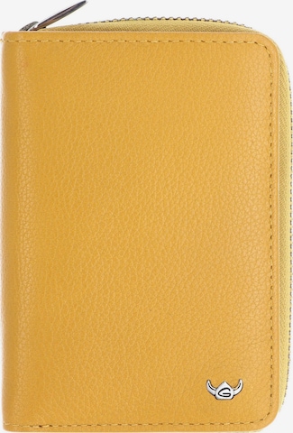 Porte-monnaies 'Madrid' GOLDEN HEAD en jaune : devant