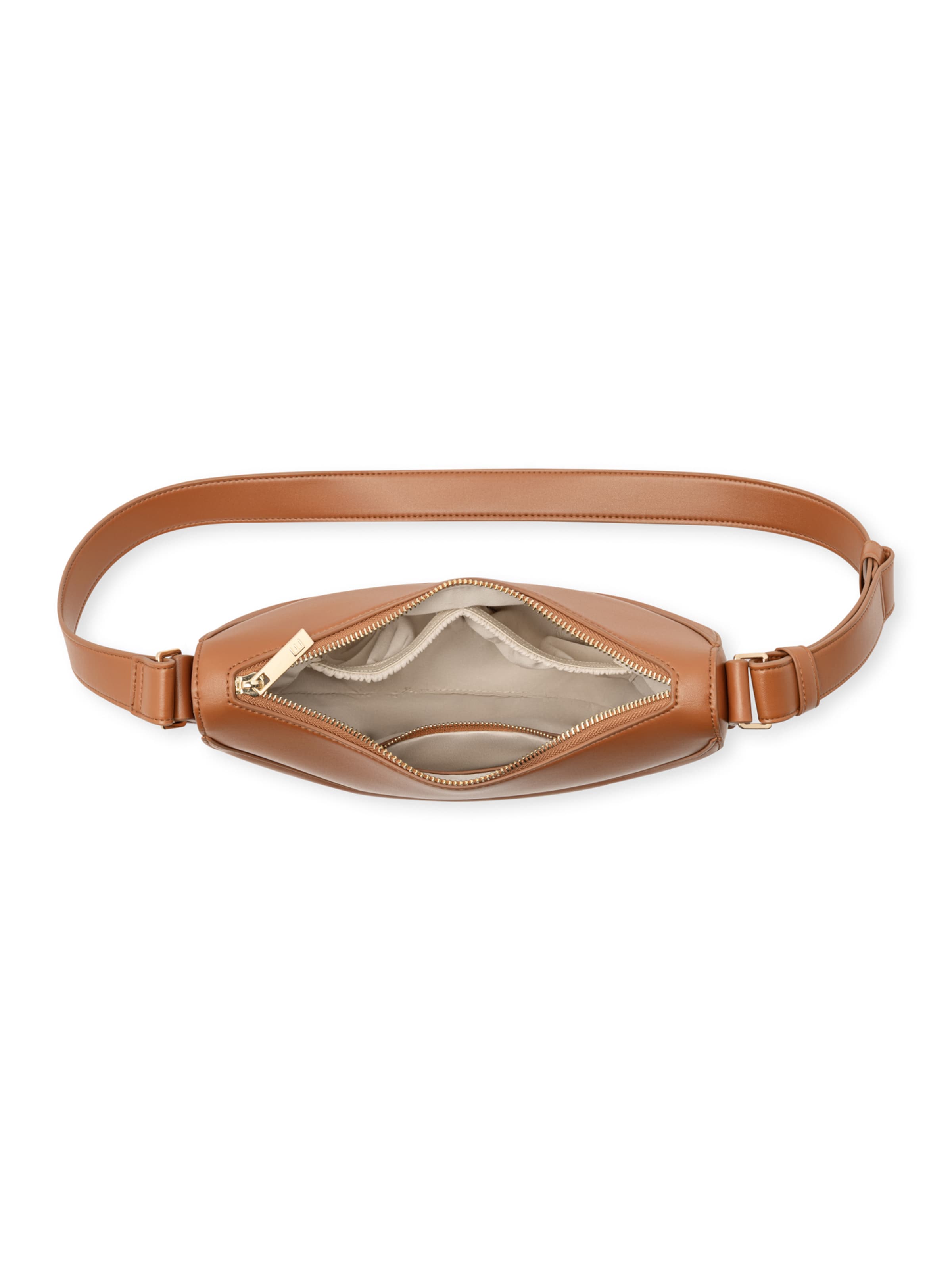 Sac bandoulière 'Livia' Expatrié en marron