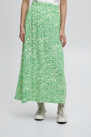 ICHI Skirt 'Ihmarrakech Sk' in Green: front