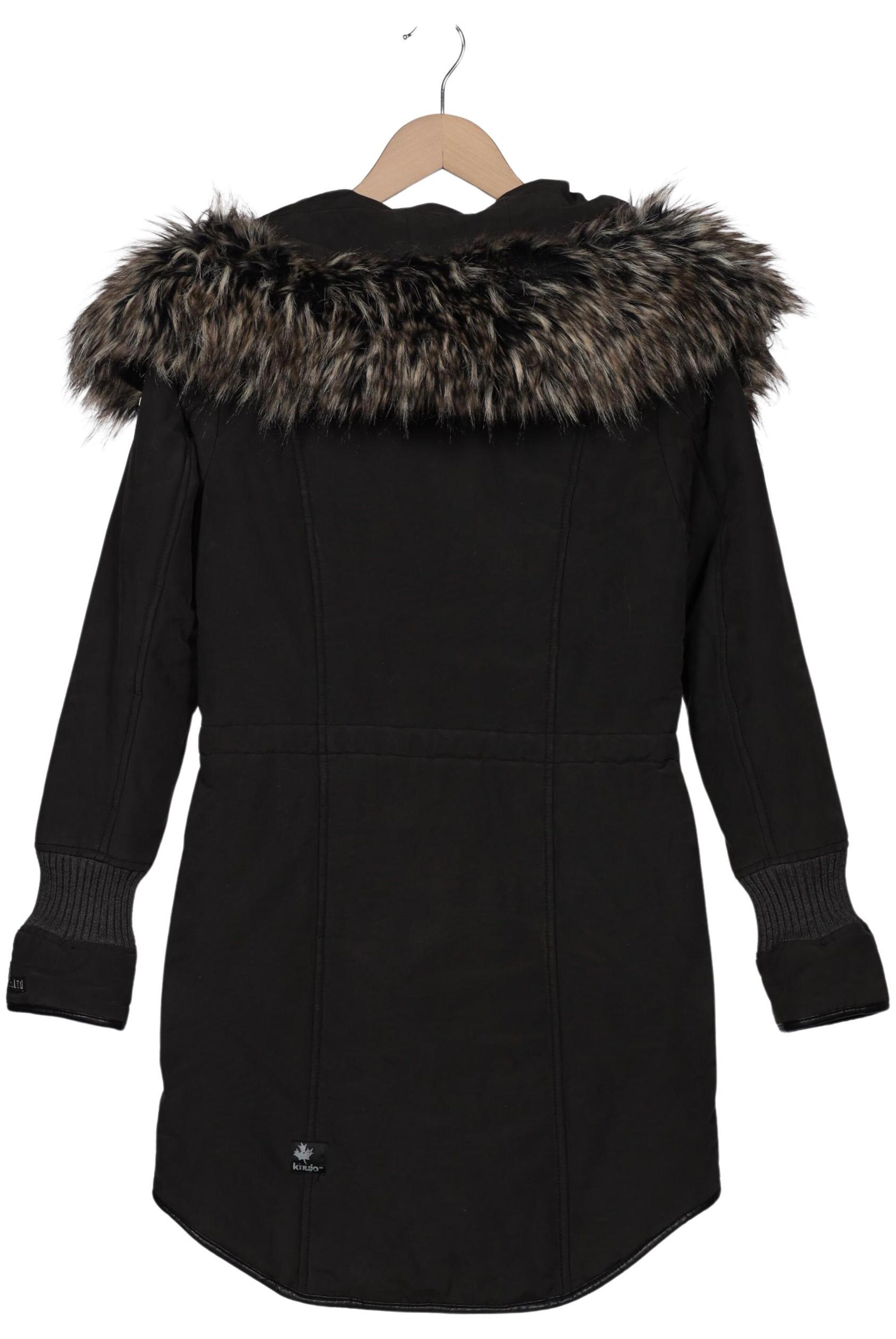 khujo Mantel M in Schwarz