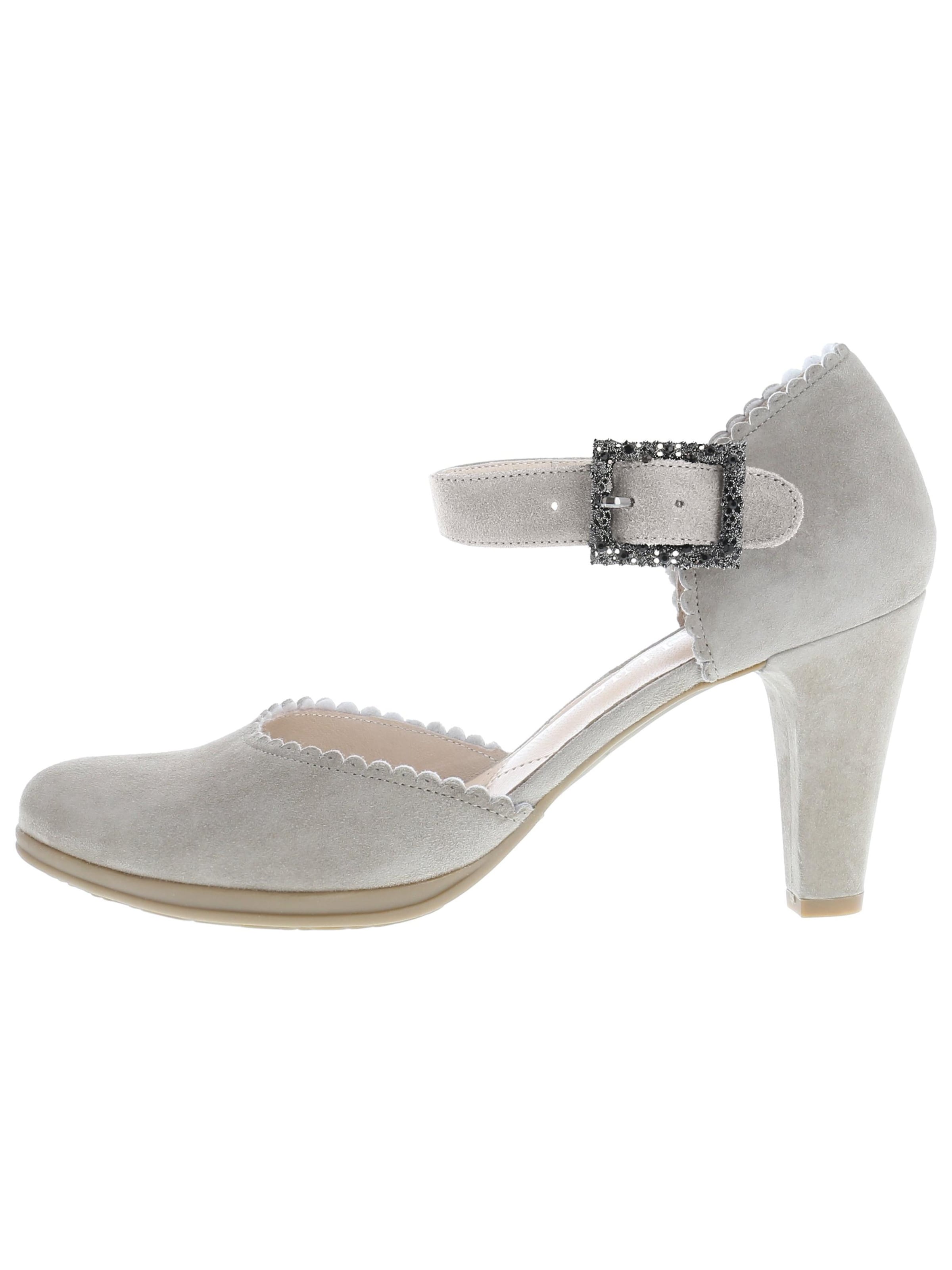 XAVER LUIS Schuhmanufaktur Pumps 'Sofina' in Grey: front