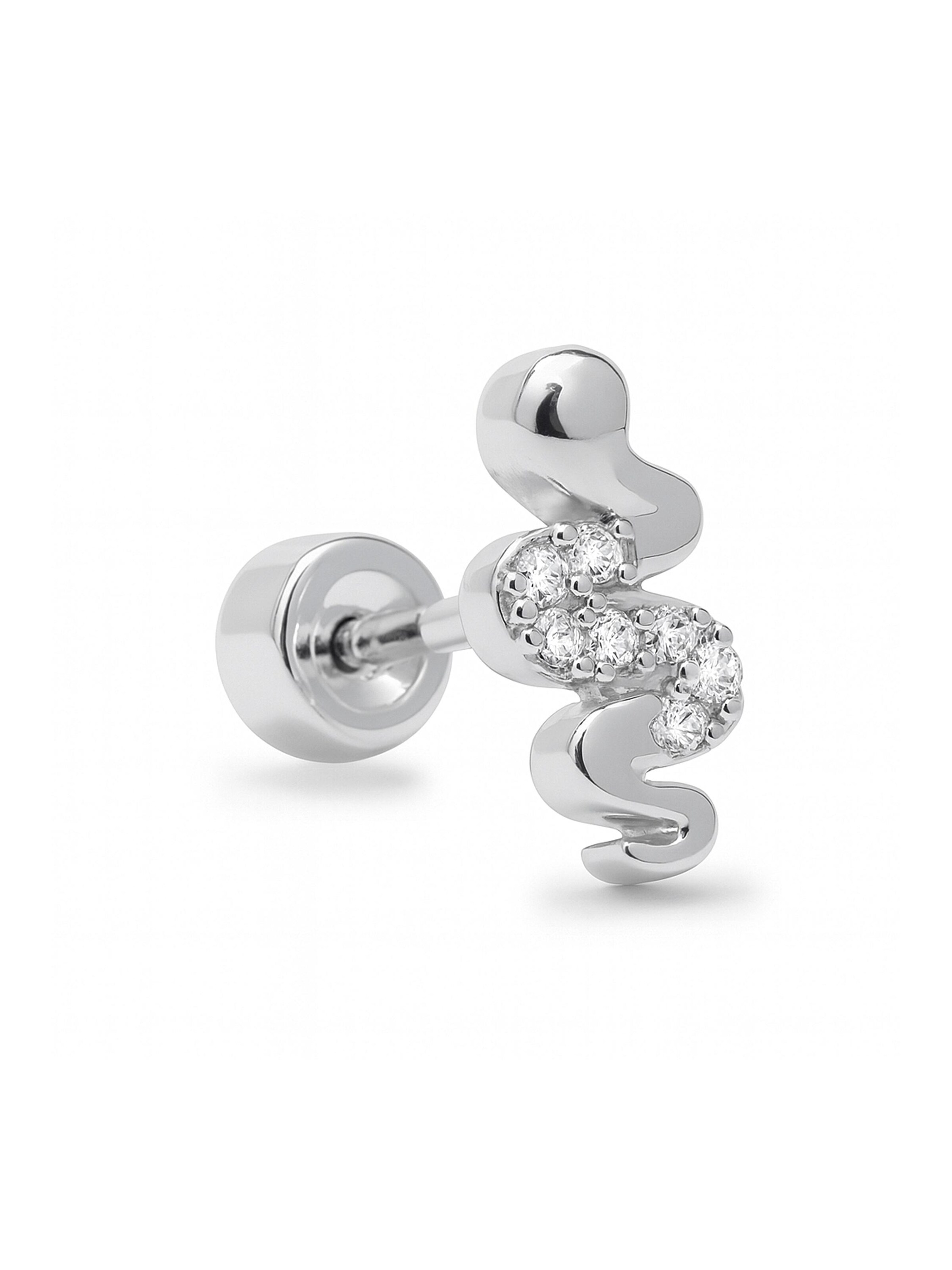 Luxenter Piercingschmuck 'Camum'‌ in Silber