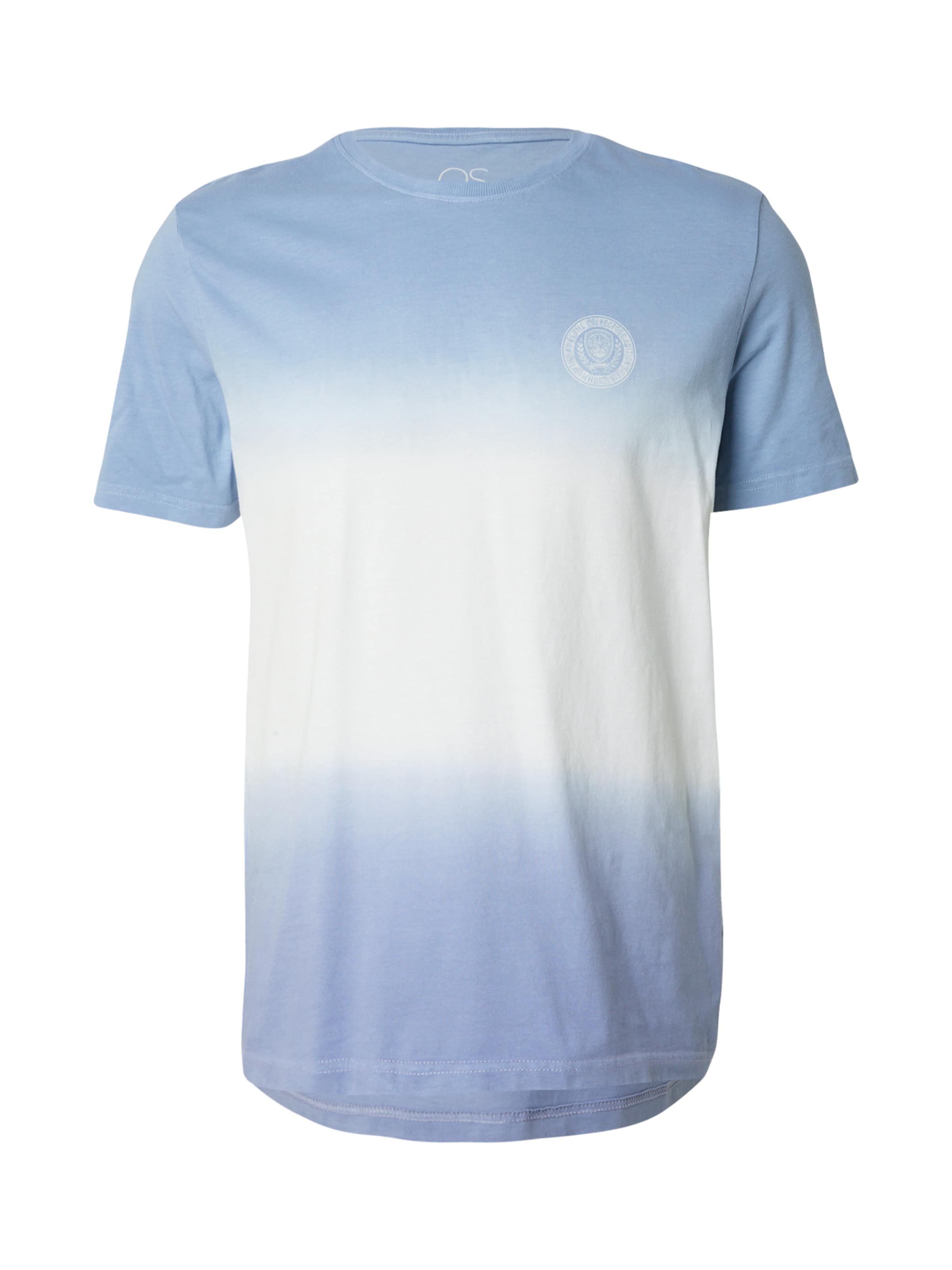 QS Тениска в синьо: отпред