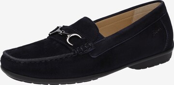 SIOUX Mocassins 'Cortizia' in Blauw: voorkant