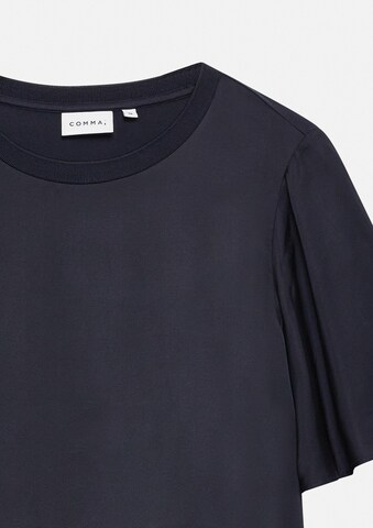 T-shirt COMMA en bleu